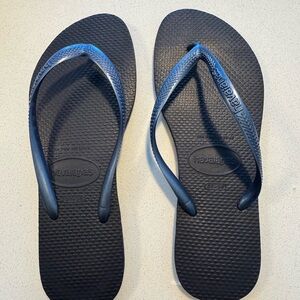 Havaianas Blue  Flip Flops